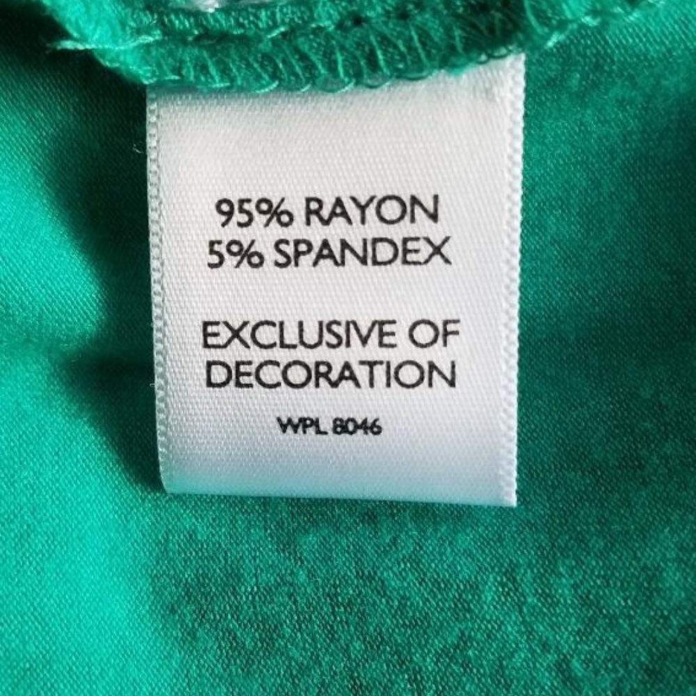 INC International - Turquoise Stretch Top - Picture 6 of 7